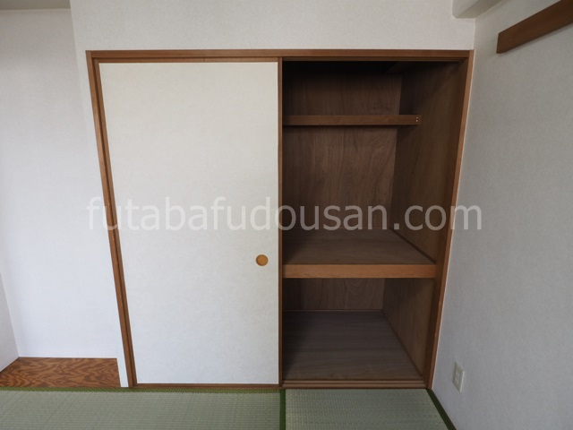 ゆったりとした収納