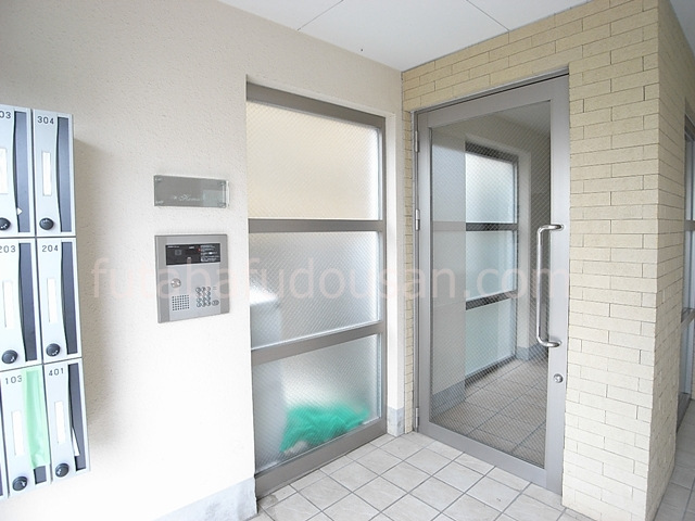 マンション入口