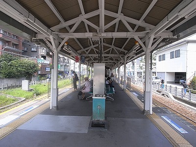 等々力駅構内２